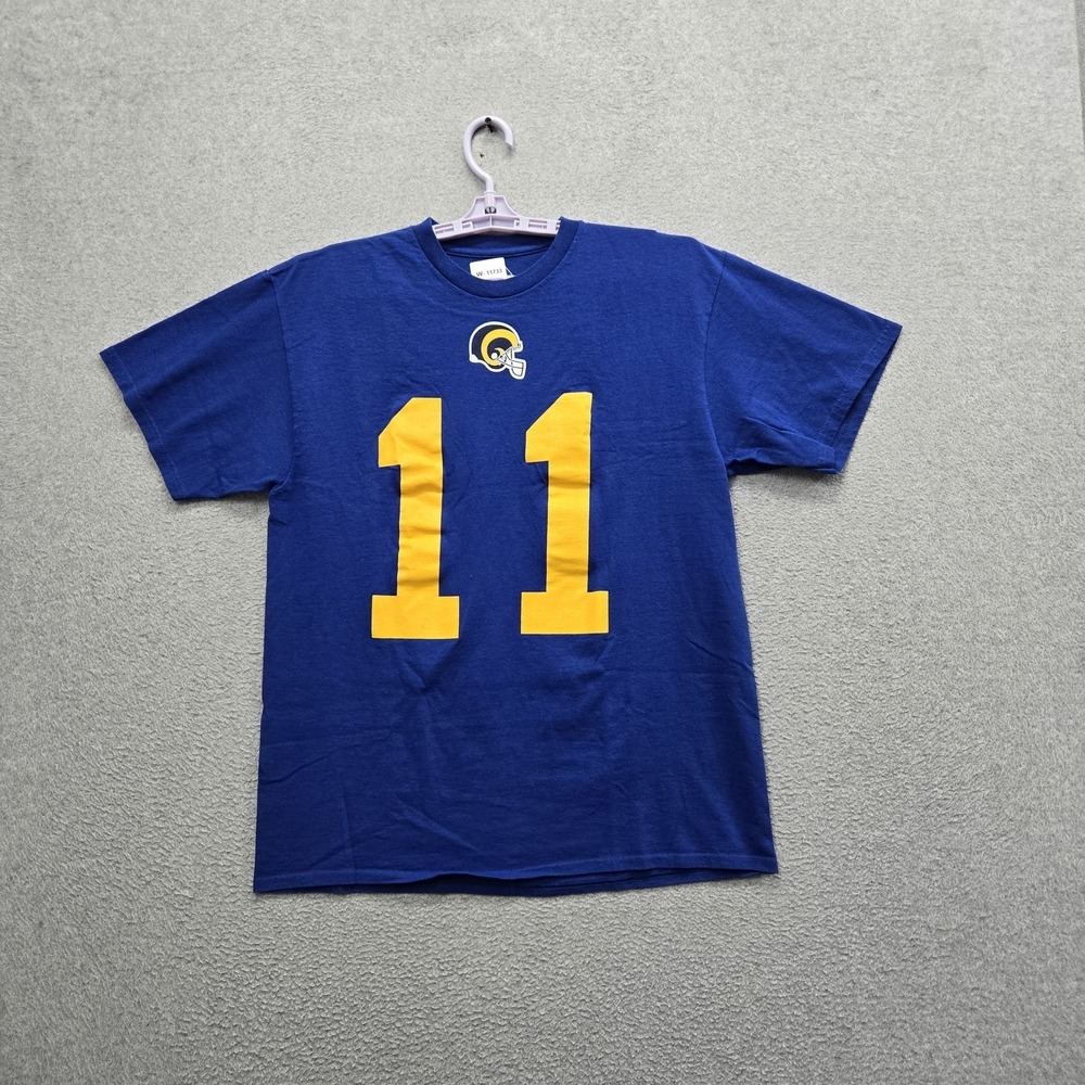 St Louis Rams Shirt L/G/G Blue Majestic Tavon Austin 11